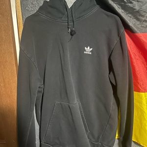 Black Adidas Trefoil Hoodie Size L
